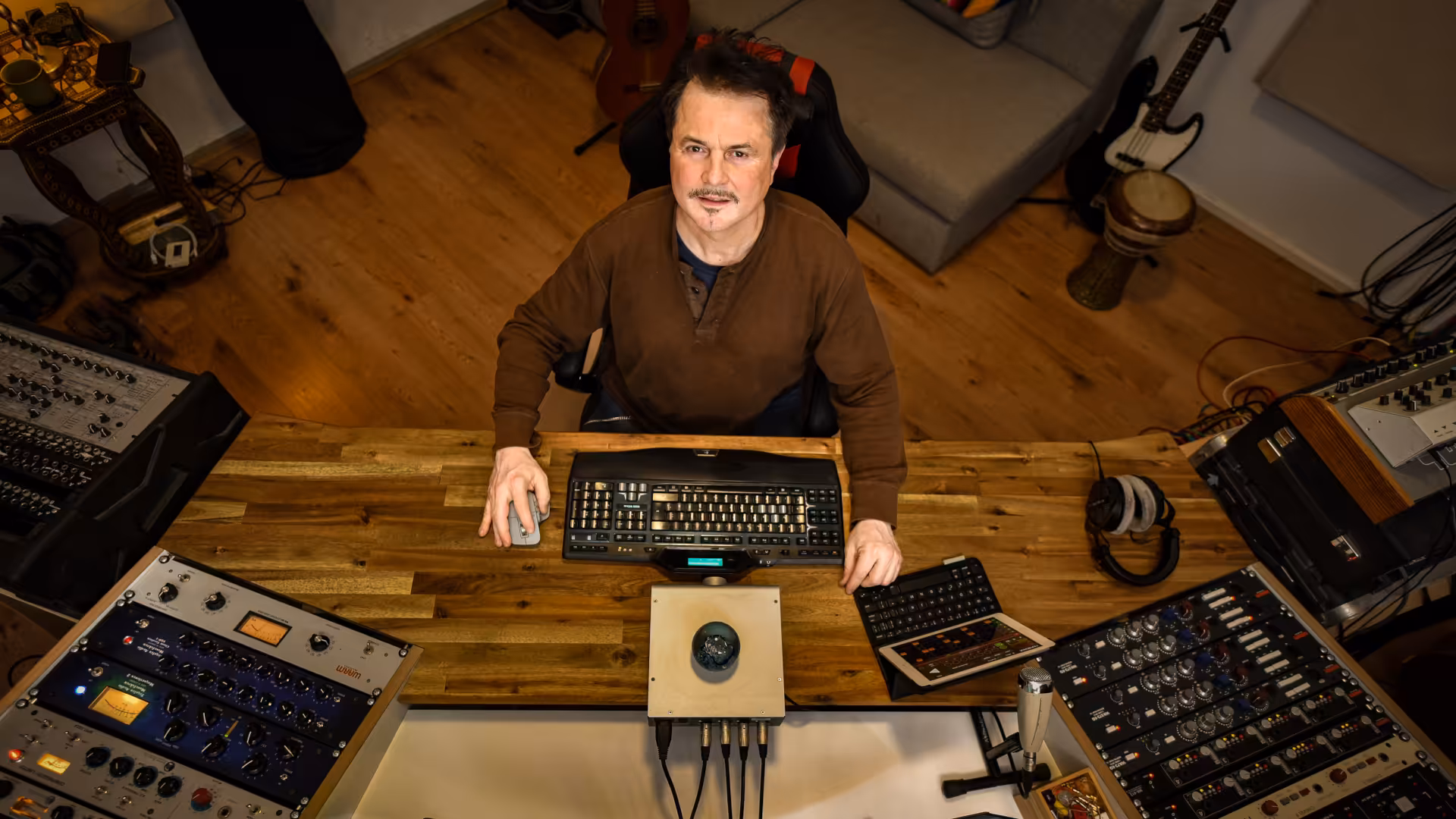 Hot Milk Studio control room — mixing and mastering environment